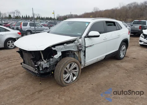 2020 Volkswagen Atlas Cross Sport 2.0T Sel/2.0T Sel Premium/2.0T Sel Premium R-Line/2.0T Sel R-Line из США, поврежденный, VIN 1V2MC2CA7LC205440